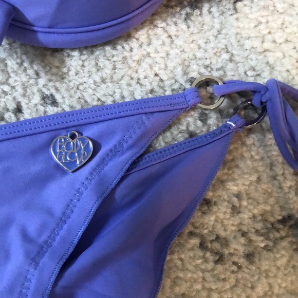 Body glove purple bikini - size medium - Picture 2 of 11